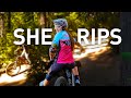 She shreds and the gopro hero 10 shoots amazing 4k slowmo