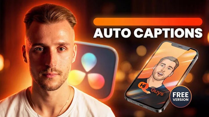 Auto Captions Davinci Resolve (Free Version Guide – No Studio Needed)