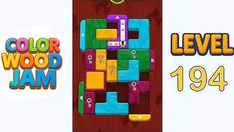 Color Wood Jam Level 194 Walkthrough Solution