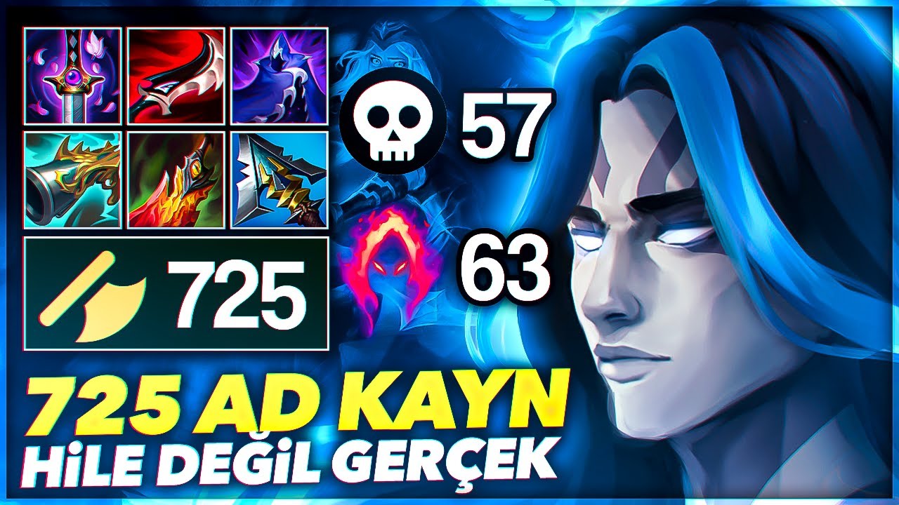 HİLE DEĞİL GERÇEK !! KAYN AD REKORU KIRILDI !! 725 AD !! 57 KİLL HER ŞEYE TEK !! | Ogün Demirci