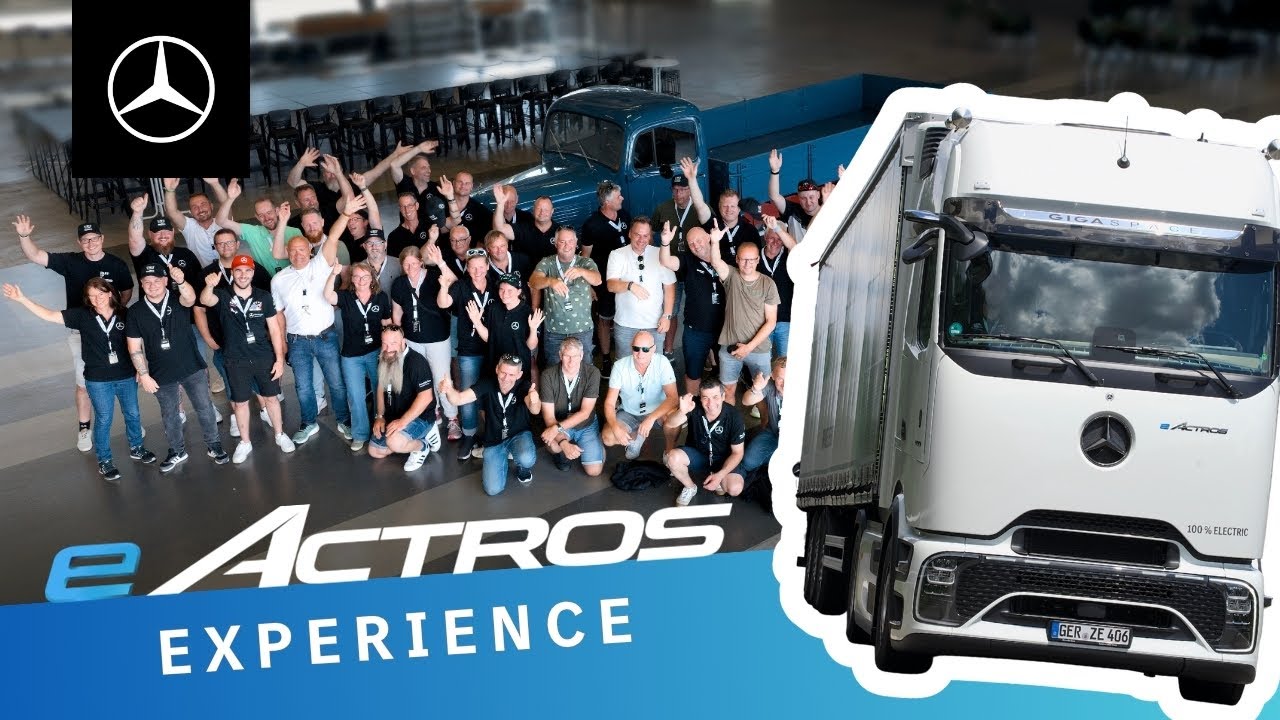 eACTROS EXPERIENCE : La technologie à portée de main | Mercedes-Benz Trucks France