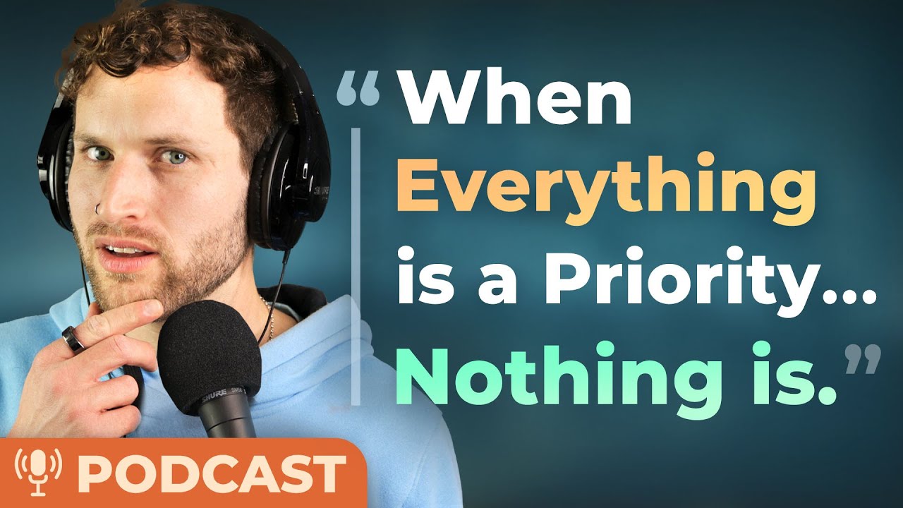 The Reason Why You Feel EXHAUSTED and BUSY All The Time — PODCAST - YouTube