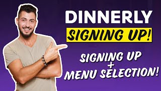 Dinnerly Meal Delivery Service Review | Signing Up + Menu Selection!