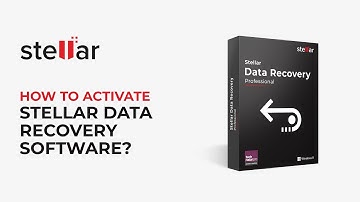 How to Activate Stellar Data Recovery Software for Windows?