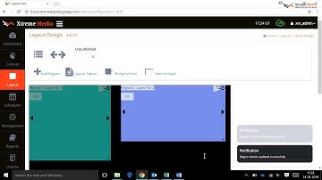 Xtreme Media Digital Signage Tutorial-  How to design layout?