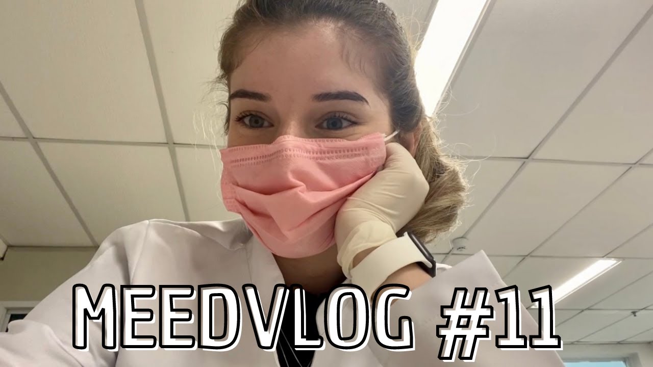 MEEDVLOG #11 - ROTINA DE UMA ESTUDANTE DE MEDICINA