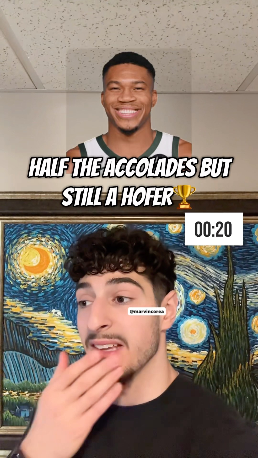 WITH HALF THE ACCOLADES IS GIANNIS STILL A HOFER??? #nba #giannis #curry #ebron #fexr