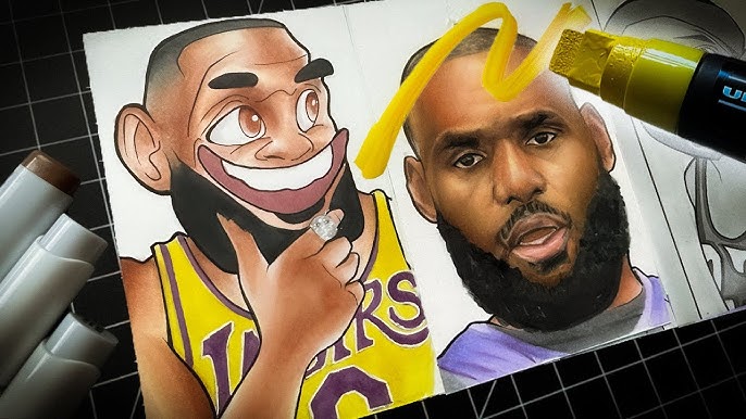 how to draw lebron james logo｜TikTok Search