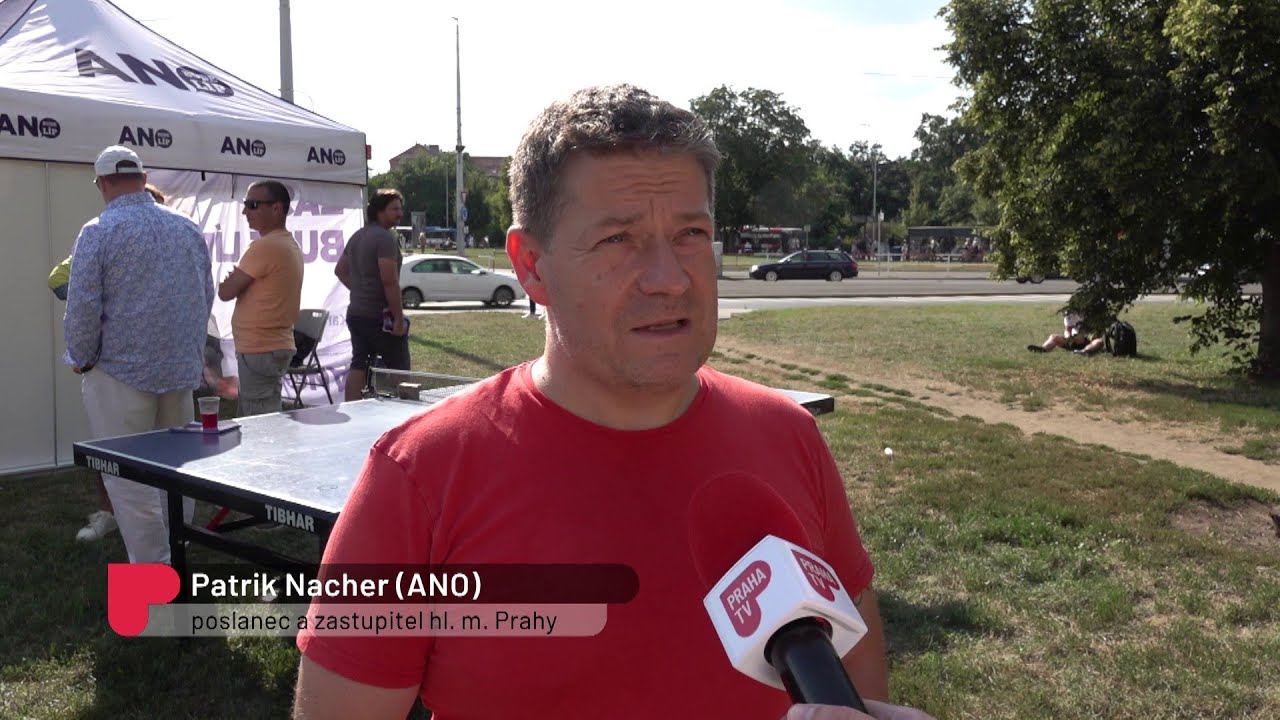TV Praha - kampaň ANO v Praze a netradiční pingpongová výzva