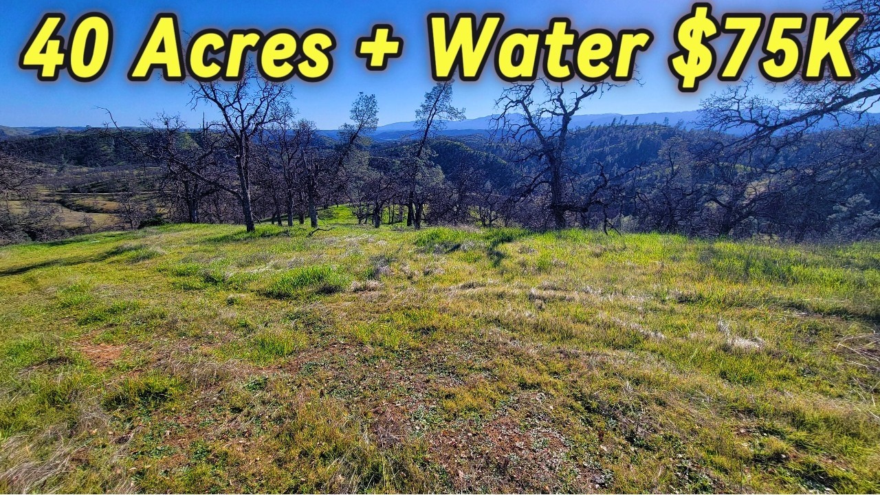 Off The Grid - Land For Sale In California, Creek, Pond, Well Water & Panoramic Views