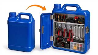 A Crazy Idea from a Welder: Transform Plastic Boxes Into Useful Tools (Million-Dollar Idea)