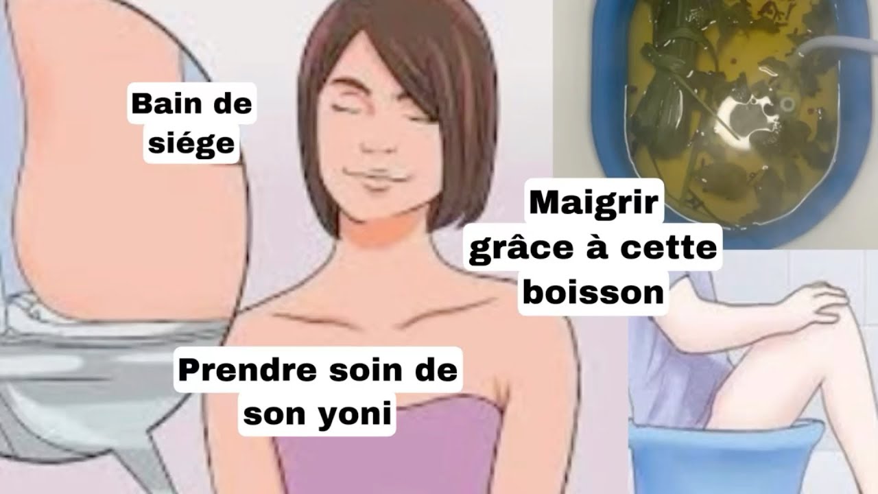 Comment faire un bain de siege avec 3 ingredients seulment. - YouTube