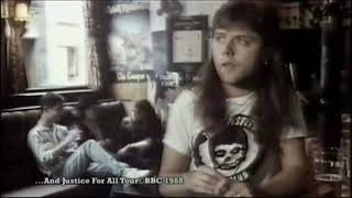 METALLICA REFLECTIONS  - Lars Ulrich Discusses The Sound Of The Heavy Metal Scene In 1988.