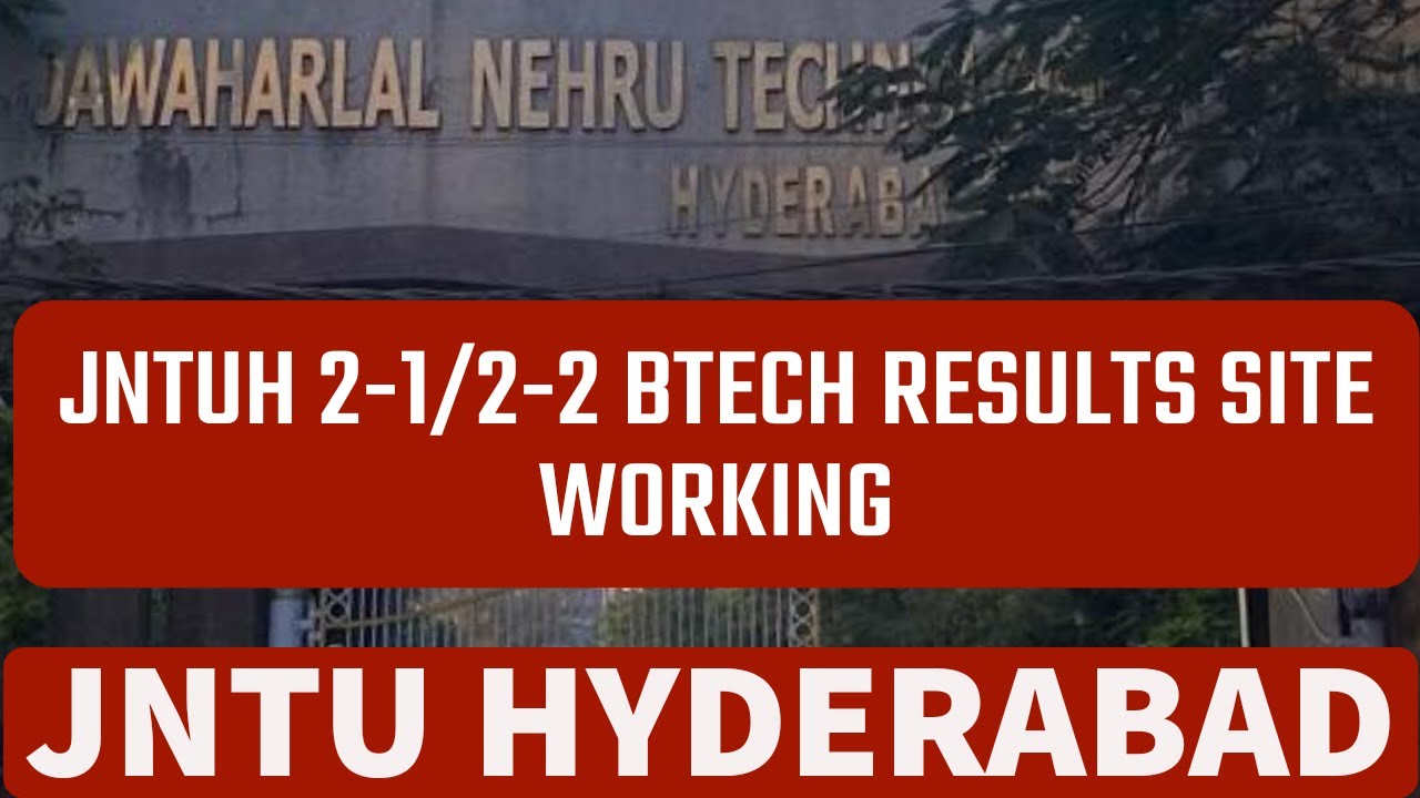 jntuh-2-1-2-2-btech-results-site-working-jntuhyderabad-youtube