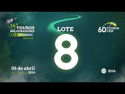 LOTE 8 V9035622 - 14º Leilão de Touros Melhoradores Nelore OL - Edição Virtual