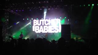 Butcher Babies In Denial Shiprocked 2014 Deck Stage