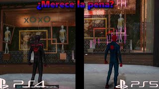 Spiderman Miles Morales PS4 vs PS5: ¿Merece la pena?