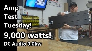 Amp Test Tuesday - DC Audio 9.0k - 9,000 Watts - SMD AD-1 Amp Dyno (Results)