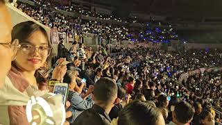 #SB19 fans Best moments 30 mins before the Concert Started in Araneta Coliseum #sb19atin #sb19_ken