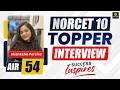 AIIMS NORCET Mains 10 Topper's Interview 🏆AIR 54🏆 | Akanksha Pereira Success Story | Utkarsh Nursing