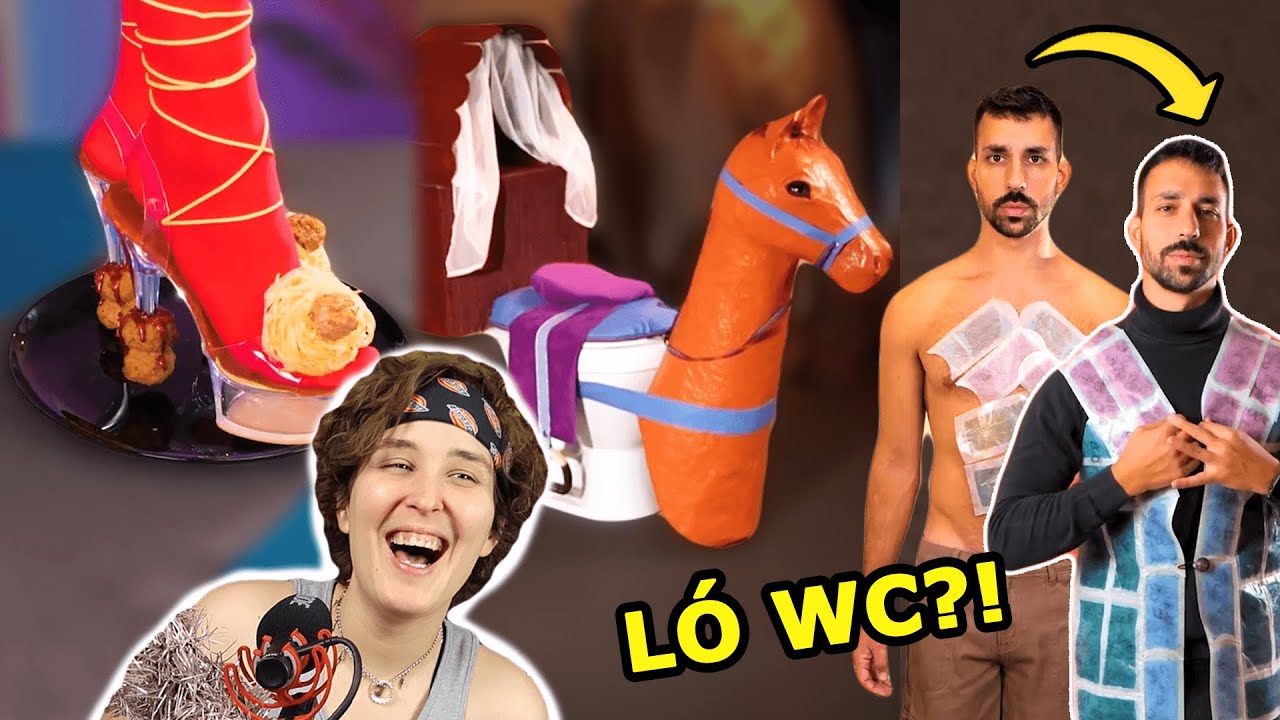 MELLSZŐR mellény & Ló klotyó & Spagetti Magassarkú  - Agypudvasztós 5 Minute Crafts