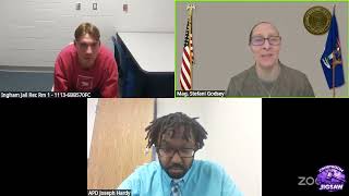 Jail Arraignment Hearing | Ingham County Court (Jared, 11/08/25)