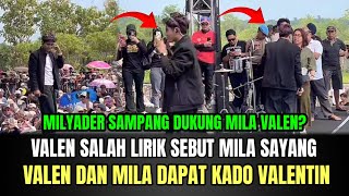 Meledak Valen Salah Lirik Sebut Mila Sayang, Valen Dan Mila Dapat Kado Valentin