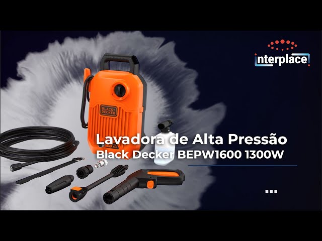 Lavadora Alta Pressão Black & Decker BEPW1600 1300W Portatil 110Bar Auto  Succção na Americanas Empresas