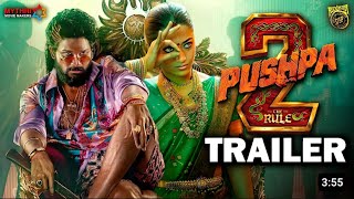 Pushpa 2 - The Rule Hindi Teaser Trailer | Allu Arjun, Rashmika, Fahadh Faasil | DSP, Sukumar