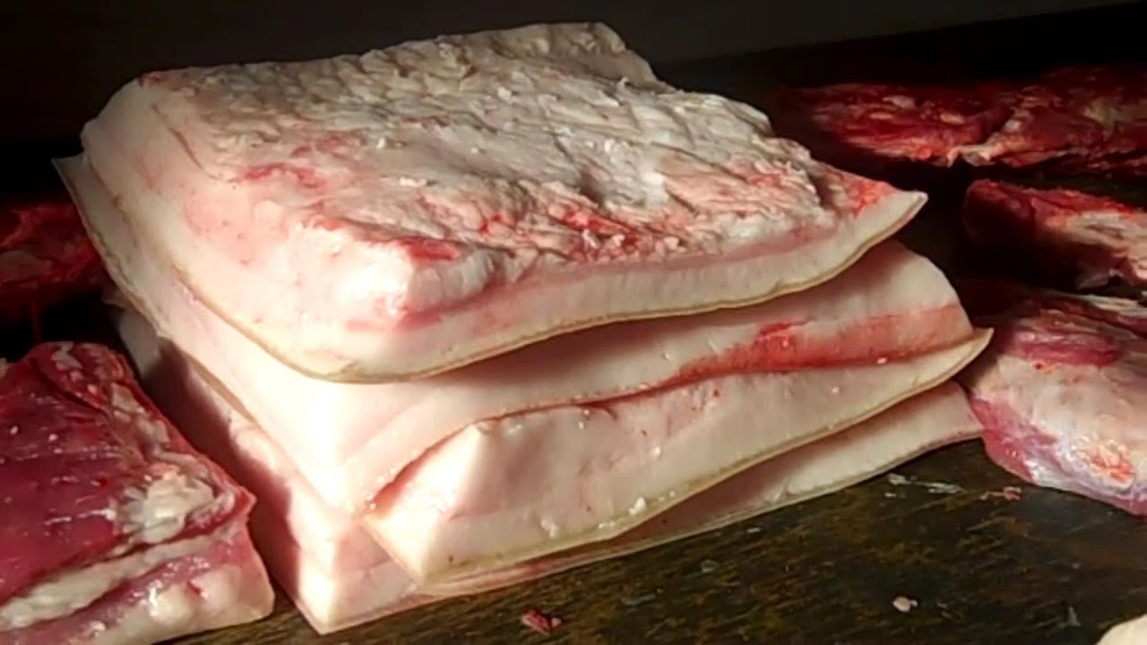 Füstölt szalonna sonka készítése házilag