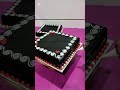 chocolate square cake design decorating Chef M Ramzan 🏆