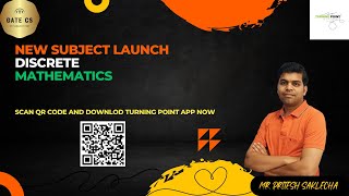 Discrete Mathematics | New Subject Launch | Turning Point App | Pritesh Saklecha Sir screenshot 3