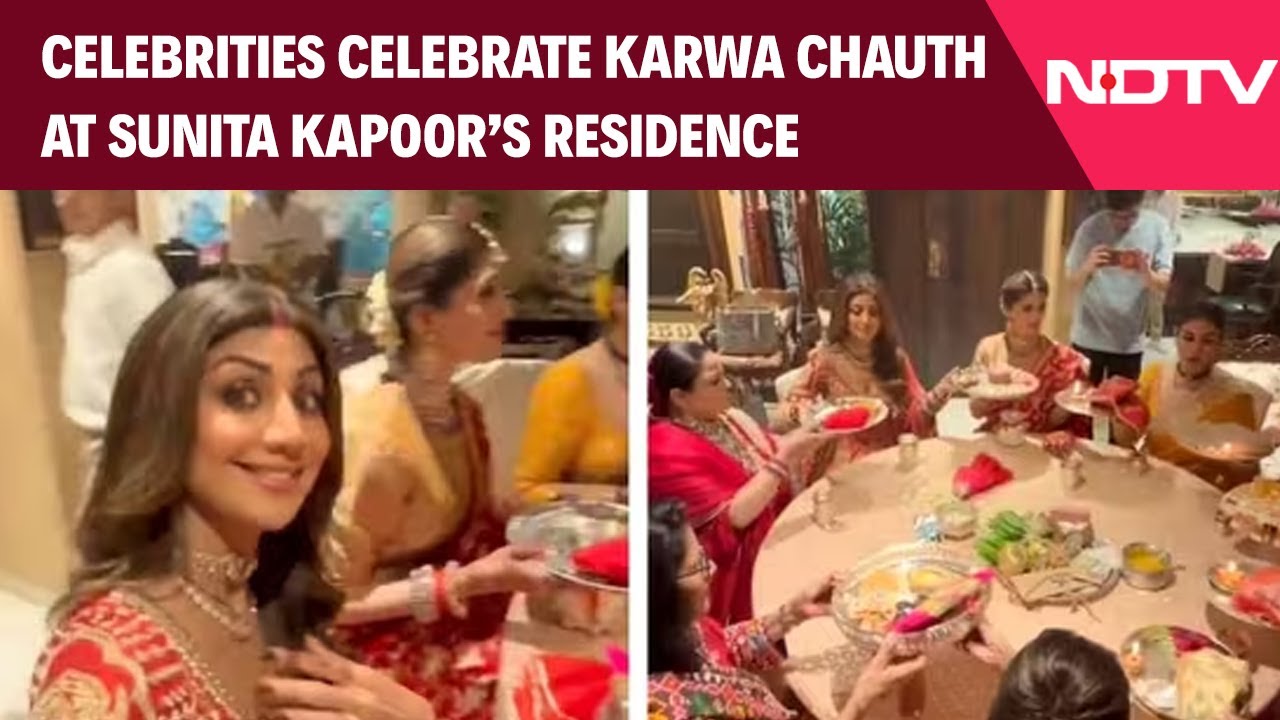 Karwa Chauth 2025 | Raveena Tandon, Shilpa Shetty & Other Celebrities Celebrate Karwa Chauth