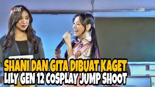 Funny!! JKT48's Shani and Gita were shocked by the Lily Gen 12 cosplay jump shoot