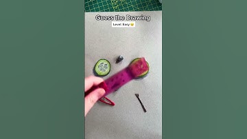 Guess The Drawing LEVEL EASY! 😱 #shorts #art