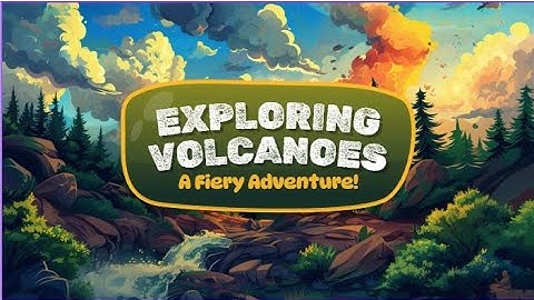 🌋 Exploring Volcanoes: A Fiery Animated Adventure! | Educational Science Video for Kids