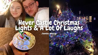 Hever Castle Christmas Lights & A Lot Of Laughs | Vlogmas Day 11
