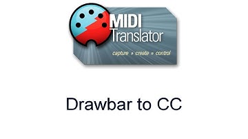 Tutorial: Translate Organ Drawbar controller to MIDI CC Messages using Bome MIDI Translator Pro