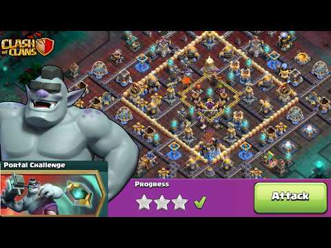 How to BEAT The NEW Portal Challenge! (Clash Of Clans)