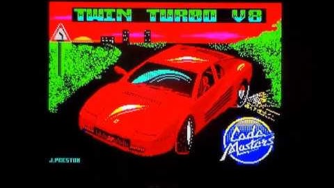 Twin Turbo V8 On ZX Spectrum