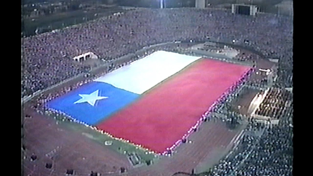 Acto Estadio Nacional, 12 de marzo de 1990 (completo)