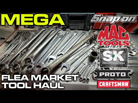 Mega Flea Market Tool Finds! $2,846.80 worth of tools, for $393!!! Snap-on, MAC, PROTO, SK, & More!