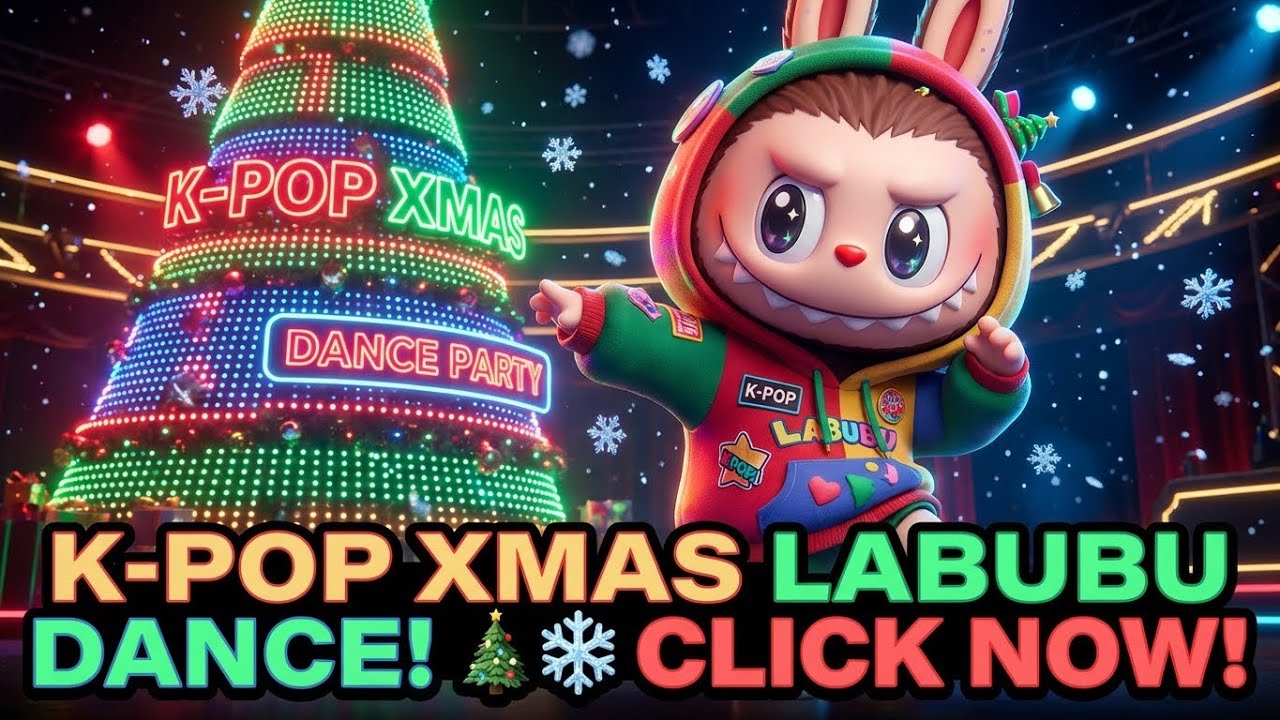 🎄 LABUBU K-POP CHRISTMAS DANCE 💃 | THIS SONG GOES HARD