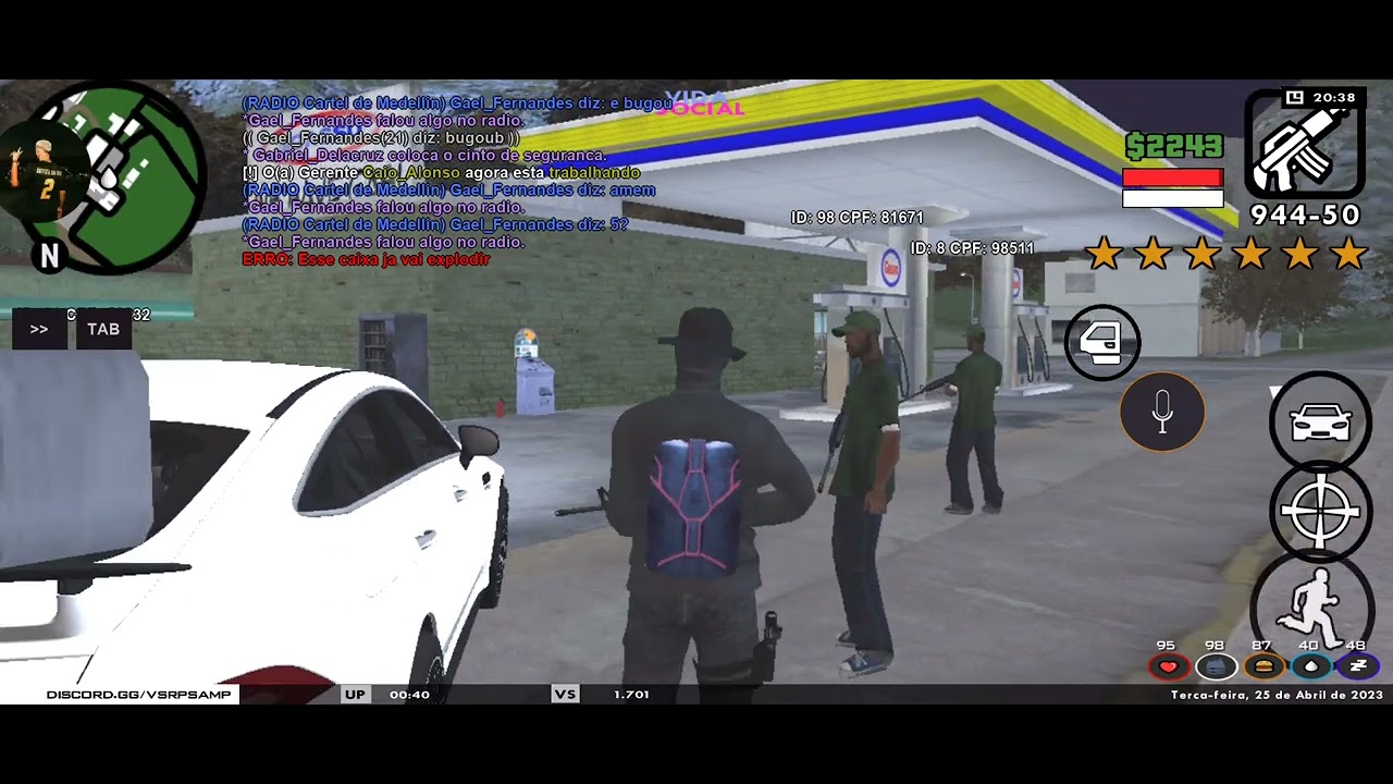 Clima hostil na cidade VSRP [GTA-RP](Cartel de Medellin) - YouTube
