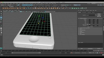 Maya create simple character, rig, animate, and render into a movie (#1).