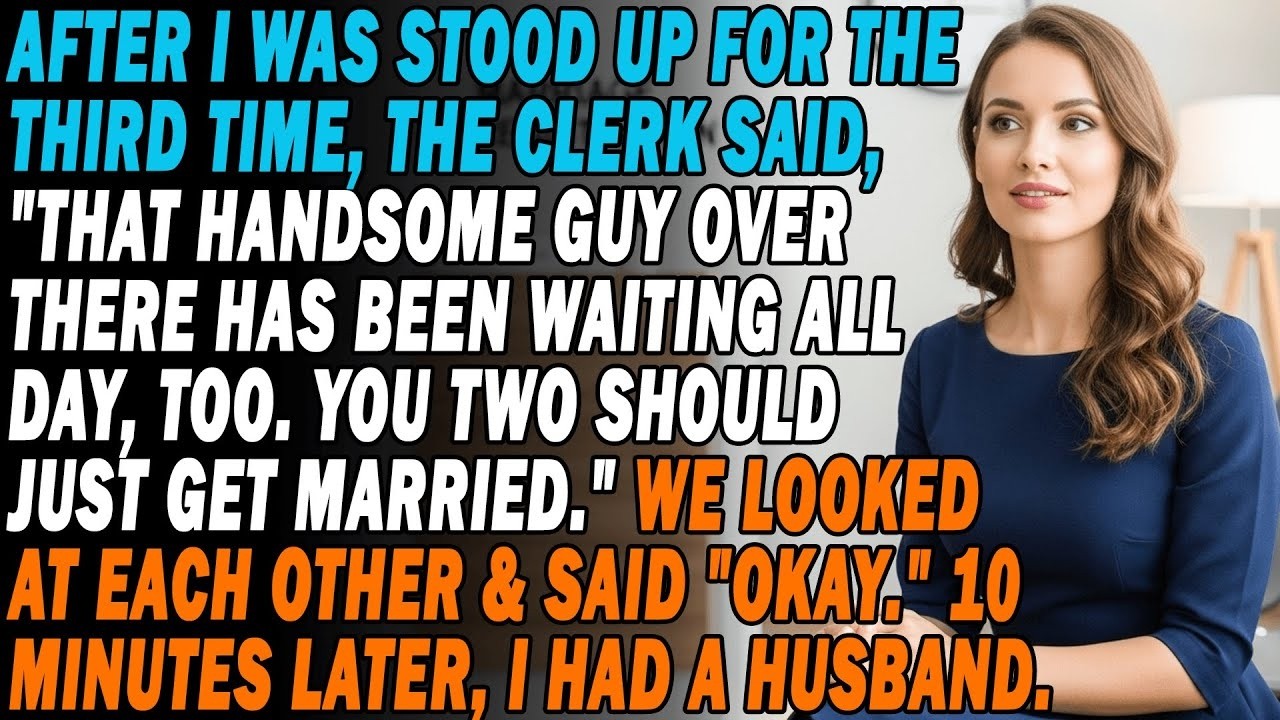 Jilted Three Times — A Clerk Suggested I Marry Another Groom Who Was Also Stood Up