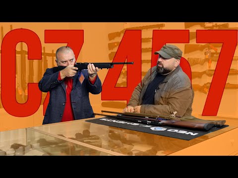 CZ 457 synthetic 22 WMR და CZ 457 Premium 22 LR მაღაზია კალიბრში