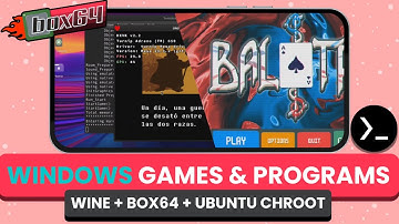 How to run Windows games and programs on Android with Box64Droid (MOBOX & WINLATOR alternatives)