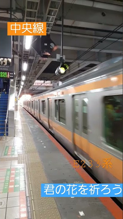 君の花を祈ろう　中央線と合わせてみたよ～