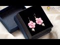 NO MOLDS Easiest Way to Make Flowers using Clay | How to Make Clay FLOWER |DIY Polymer Clay Necklace